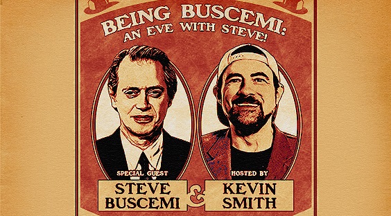 Steve Buscemi will appear with Kevin Smith in Middletown at